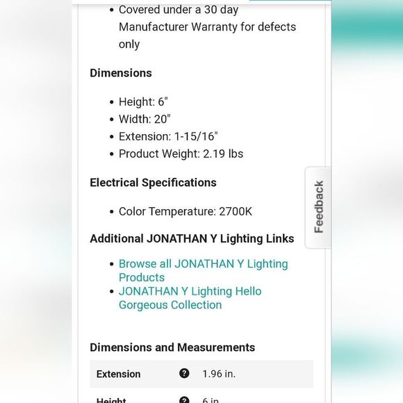 Jonathan Y Lighting Hello Gorgeous Collection - Picture 8 of 12